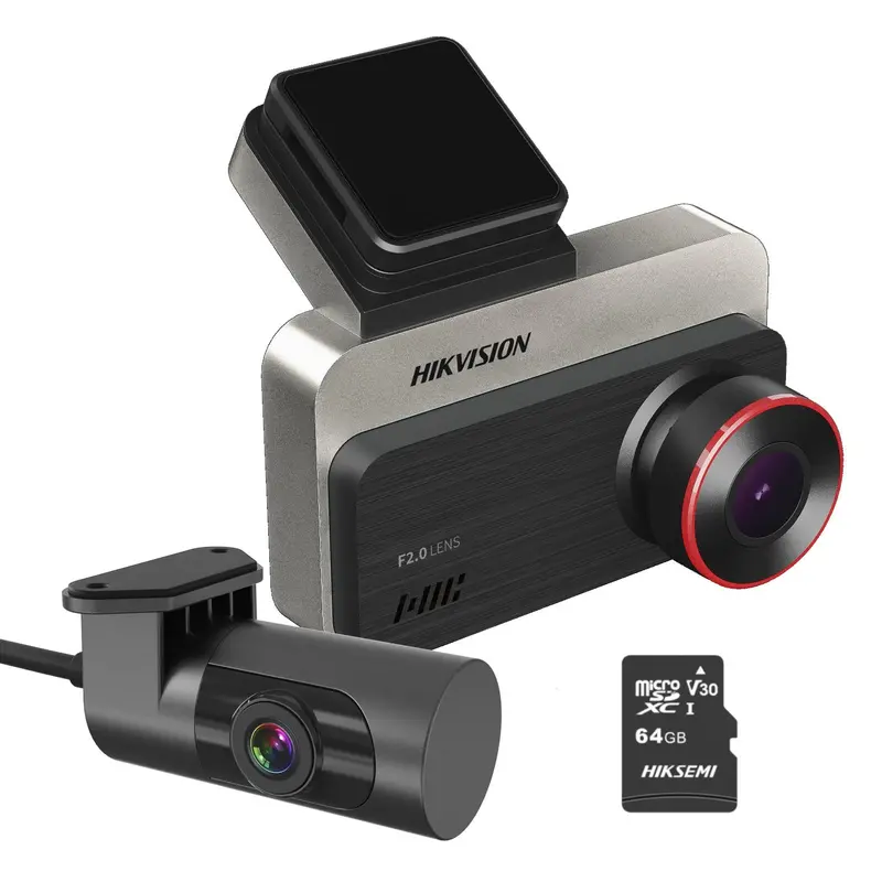 Hikvision C200s Dashcam, With 64Gb Micro-Sd 1