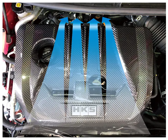 Hks Carbon Engine Cover Toyota Gr Yaris / Gr Corolla 2