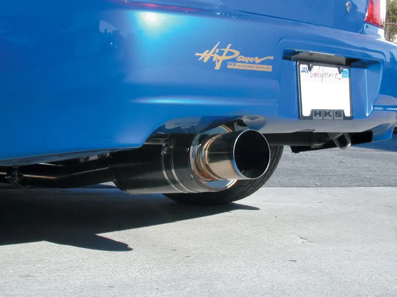 Hks Carbon-Ti Exhaust 2002-2007 Subaru Wrx / 2004-2007 Sti 1