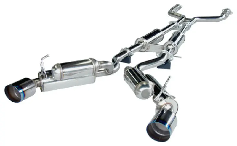 Hks Dual Hi-Power Titanium Tip Catback Exhaust 2008-2015 Infiniti G37 2Dr. (Vq37) 1