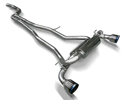 Hks Dual Hi-Power Titanium Tip Catback Exhaust 2020-2024 Toyota Gr Supra W/O Opf 1