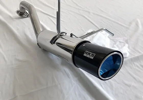 Hks Hi-Power Carbon Axle Back Exhaust 2018-2020 Honda Fit Gk5 (L15b) 2