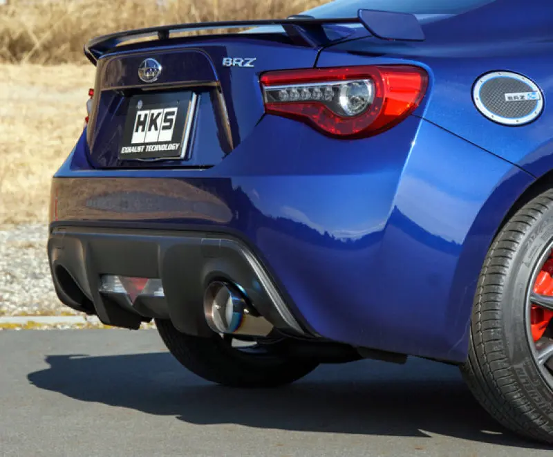 Hks Hi-Power Single Racing Version Exhaust 2013-2016 Scion Fr-S / 2013-2020 Subaru Brz / 2017-2020 Toyota 86 (Ver 2) 2