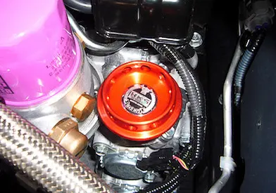 Hks Oil Filler Cap Nissan/Honda (Red) 2