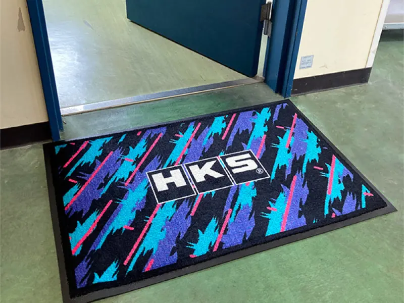 Hks Oil Splash Color Door Mat 2