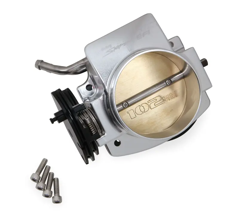 Holley Sniper Efi 102Mm Throttle Body Ls Engine, Silver (With Gm Iac Provision) 1