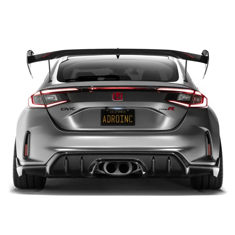 Honda Civic Fl5 Type R Carbon Fibre Rear Diffuser By Adro 2