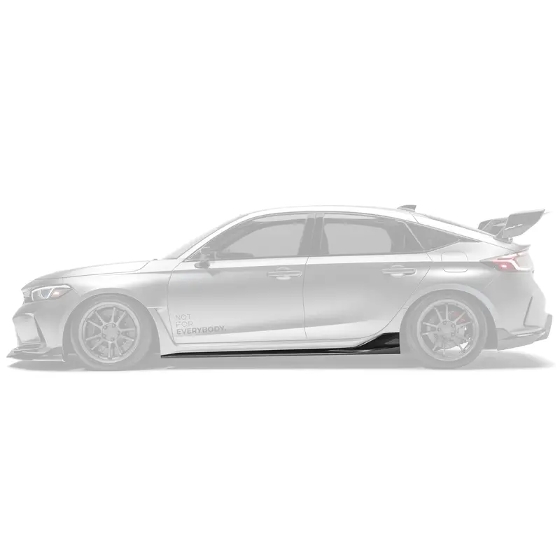 Honda Civic Fl5 Type R Carbon Fibre Side Skirts By Adro 1