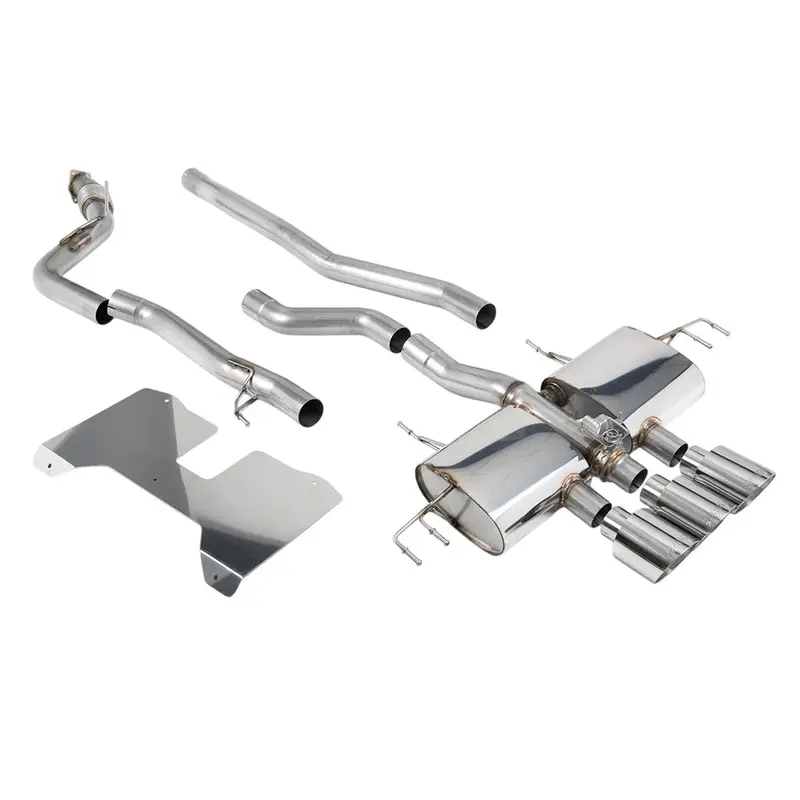 Honda Civic Type R Fl5 Cat Back Exhaust System By Milltek (2022+) 1