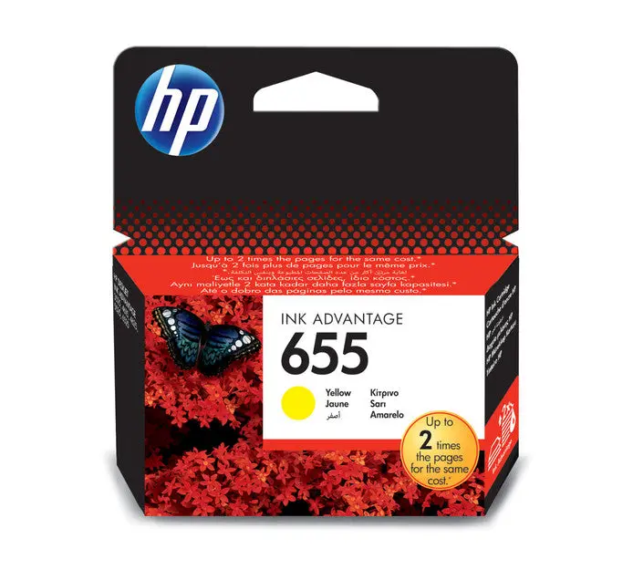 Hp 655 Yellow Cartridge 1