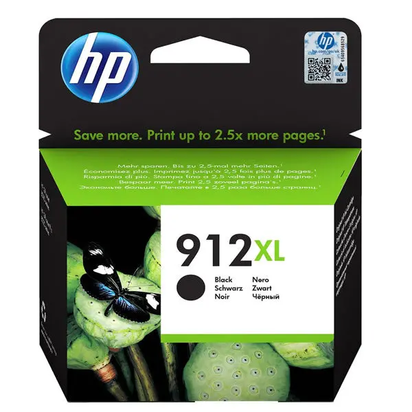 Hp 912Xl High-Yield Black Ink Cartridge 1
