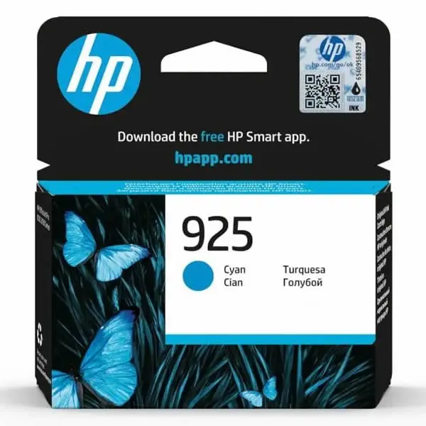 Hp 925 Cyan Original Ink Cartridge 1