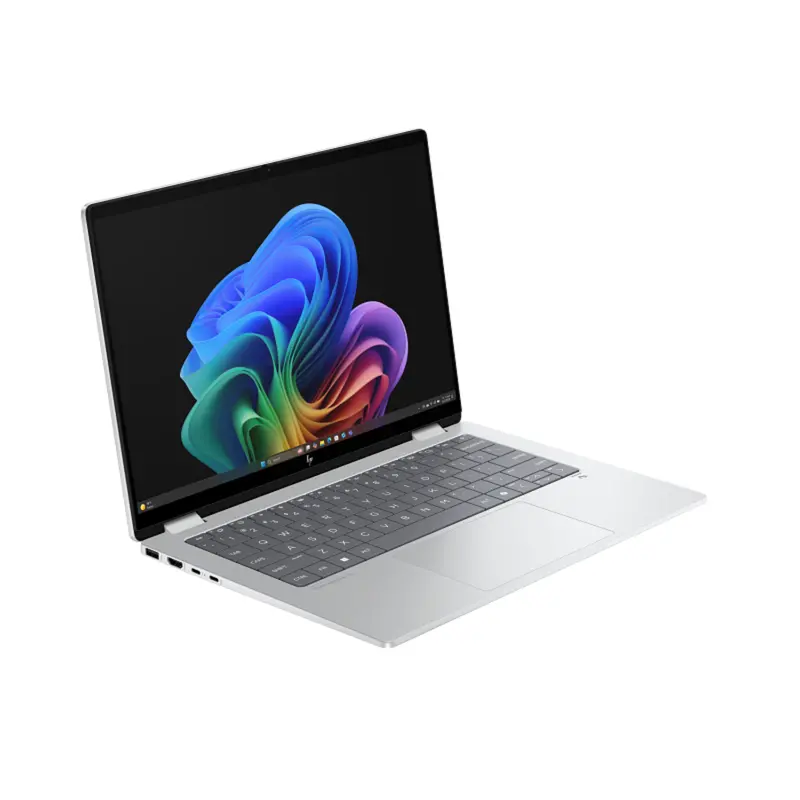 Hp | Omnibook X Flip | 14" 3K Oled Touch | Intel Core Ultra 7 | 16Gb Ddr5 | 1Tb Ssd | 2-In-1 Laptop Next Gen Ai - Glacier Silver 2