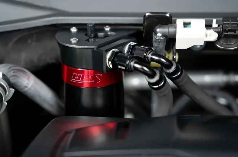 Hps Performance Aluminum Oil Catch Can Kit 2019-2025 Acura Rdx Turbo (2.0L) 3