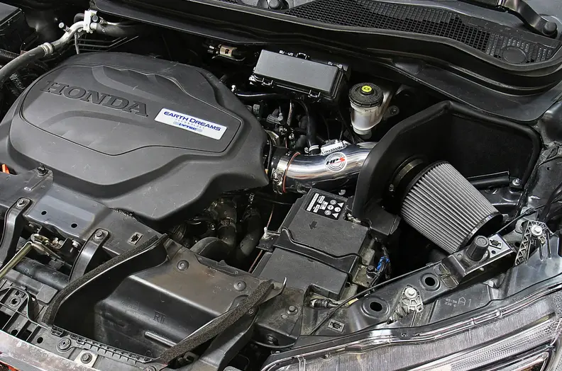 Hps Shortram Air Intake Kit 2017-2025 Honda Ridgeline / 2016-2022 Honda Pilot / 2019-2025 Honda Passport 3.5L V6, Includes Heat Shield 2