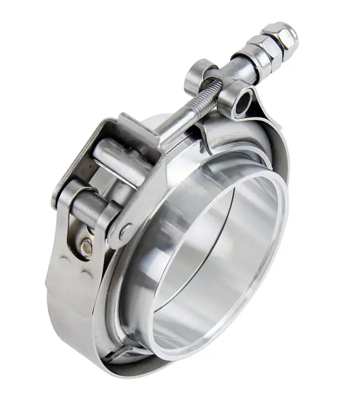 Hps Stainless Steel Quick Release V-Band Clamp Kit 1