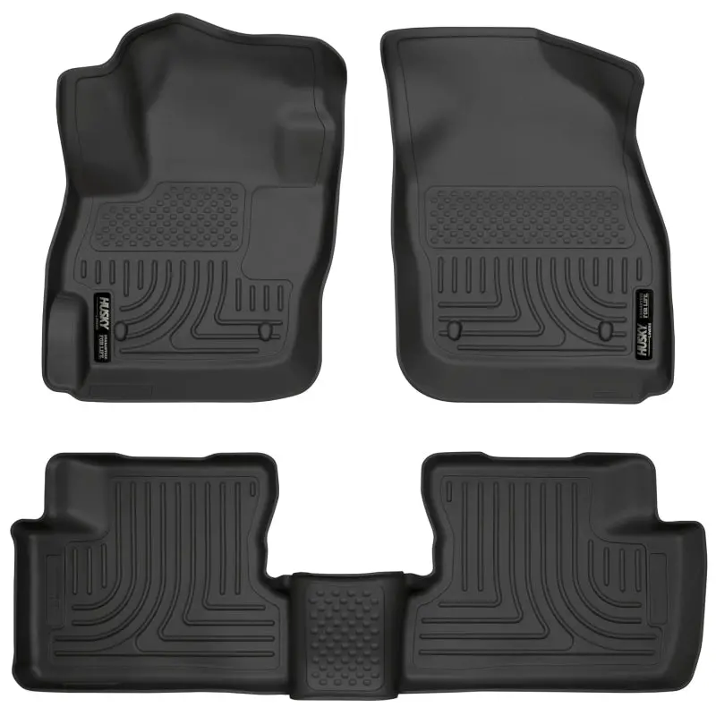 Husky Liners 10-12 Mazda 3 Weatherbeater Combo Black Floor Liners 1
