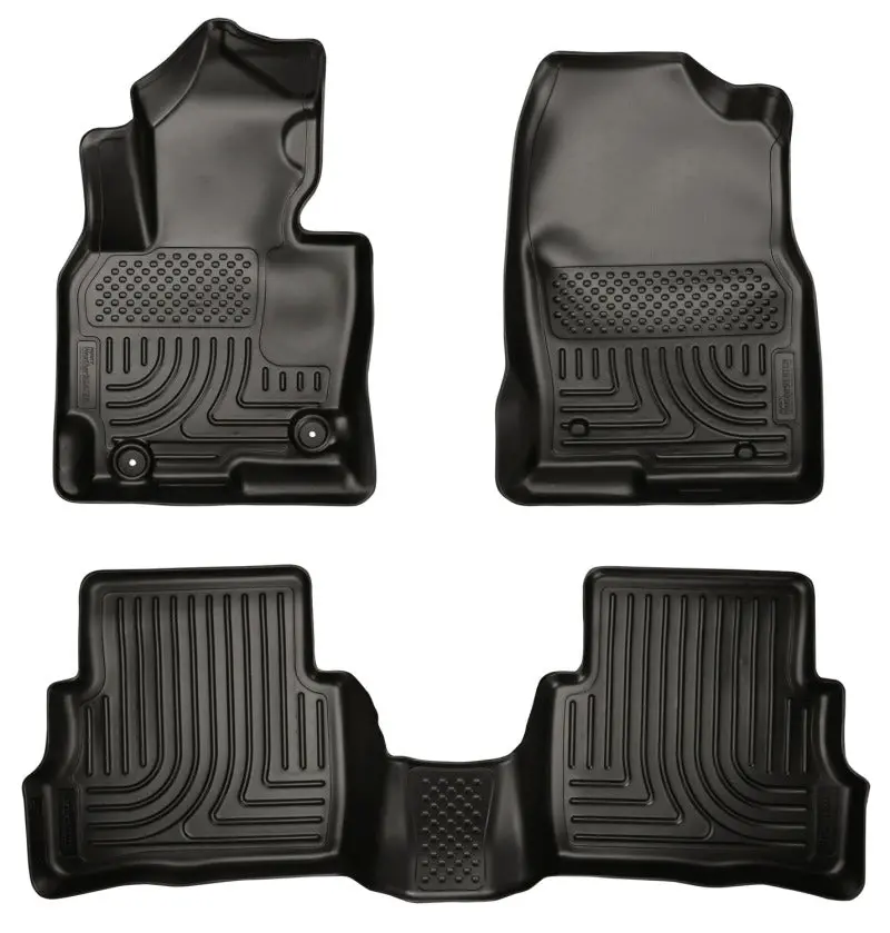 Husky Liners 2013 Mazda Cx-5 Weatherbeater Combo Black Floor Liners 1