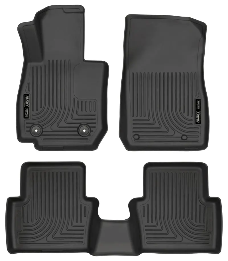 Husky Liners 2017 Mazda Cx-3 Weatherbeater Black Front & 2Nd Seat Floor Liners 2