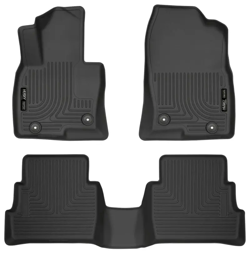 Husky Liners 2017 Mazda Cx-5 Weatherbeater Black Front & 2Nd Seat Floor Liners 1