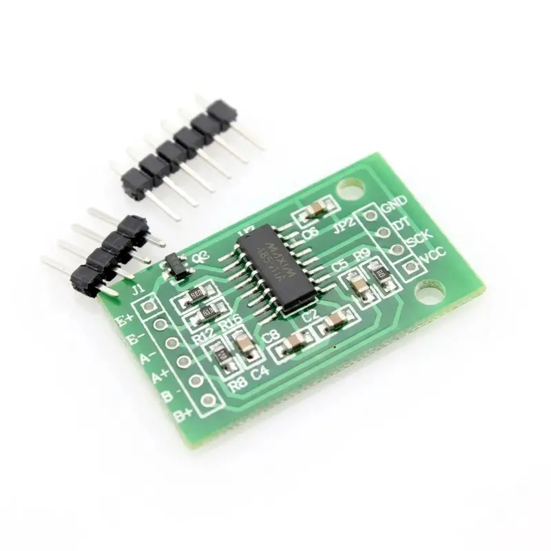Hx711 24-Bit Load Cell Amplifier Sensor Module | Dual Channel Weight Sensor For Arduino, Digital Weighing Scale & Iot Projects 1