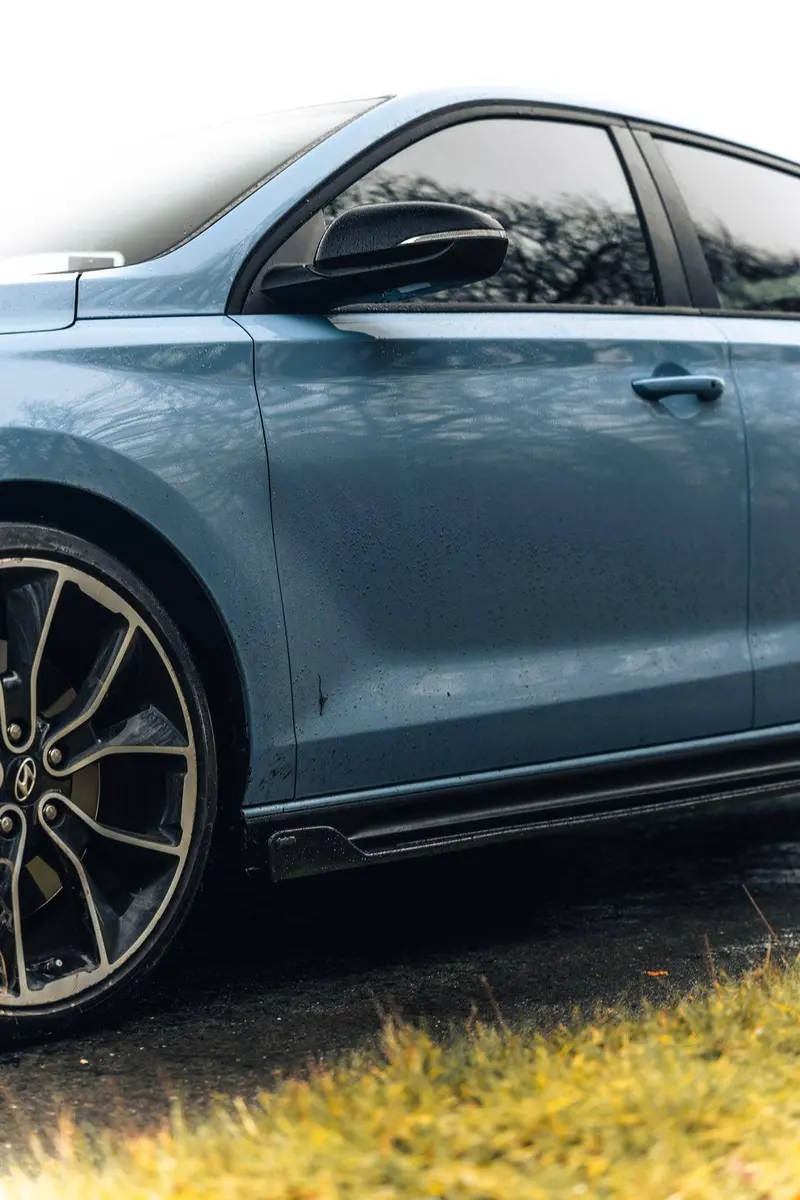 Hyundai I30 N Evo-1 Gloss Black Side Skirts By Zaero (2018+) 2