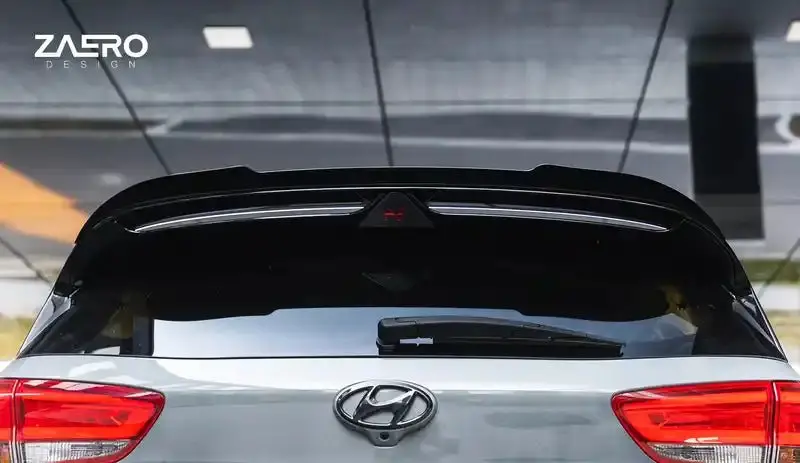 Hyundai I30 N Pre-Facelift Evo-1 Gloss Black Rear Spoiler By Zaero (2018-2020) 2