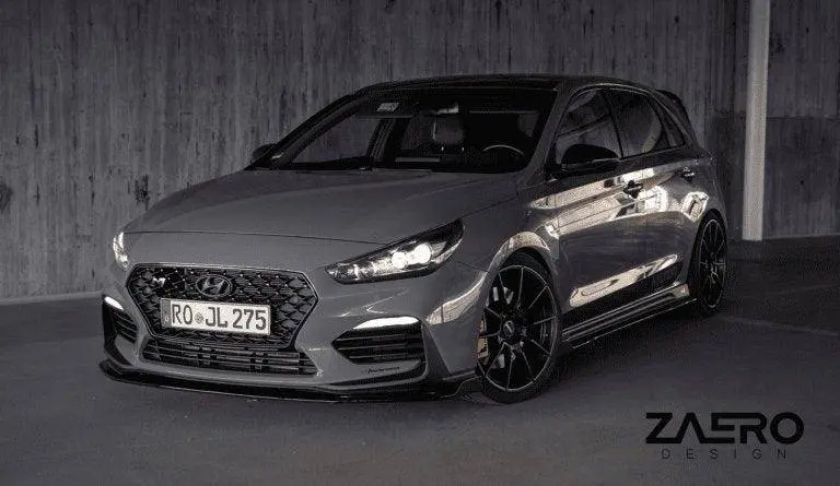 Hyundai I30n Pre-Facelift Evo-1 Gloss Black Body Kit By Zaero 2