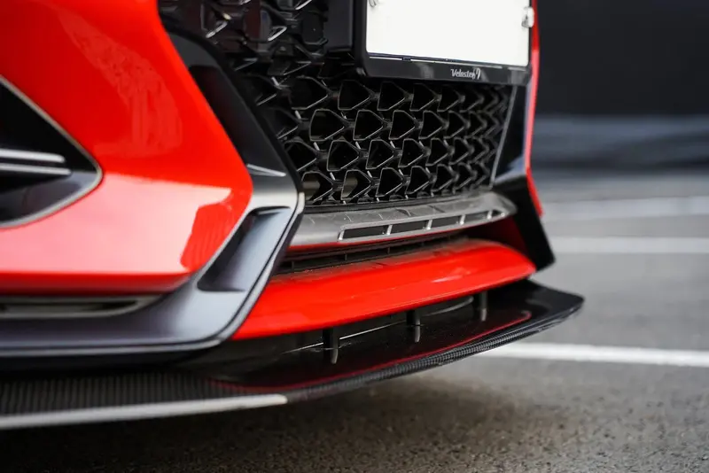 Hyundai Veloster N & Turbo Carbon Fibre Front Splitter V1 By Adro (2018+) 2
