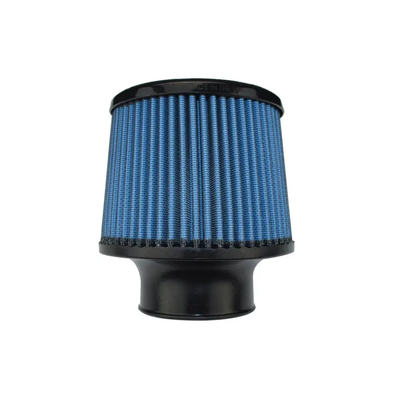 Injen Amsoil Ea Nanofiber Dry Air Filter - 3.00" Flange Id, 6" Base / 5" Media Height / 5.350" Inertia Top 1