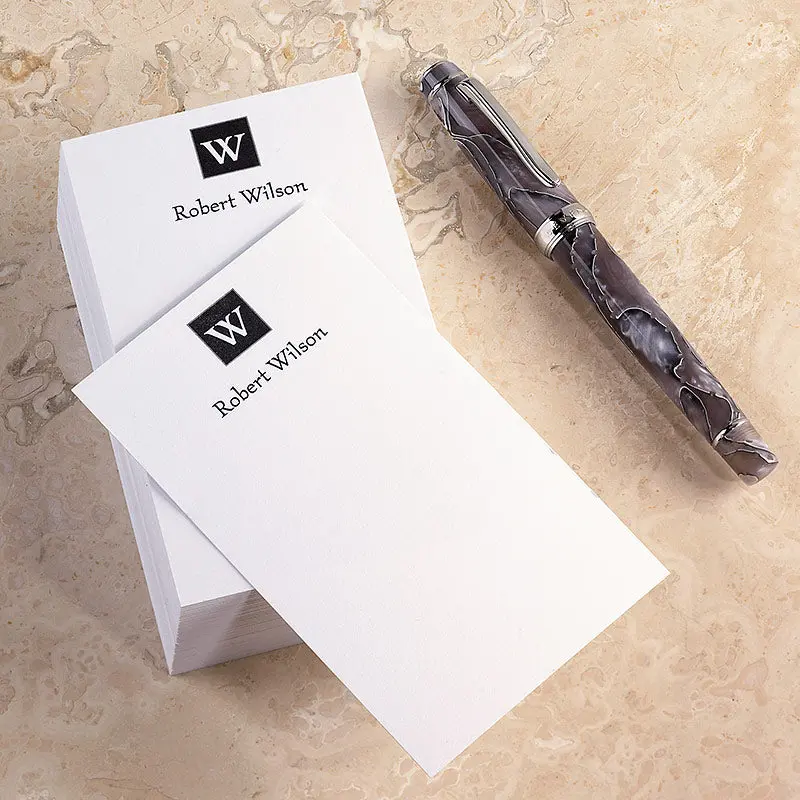 Insignia Personalized 3 X 5 Cards (Set Of 250) 1