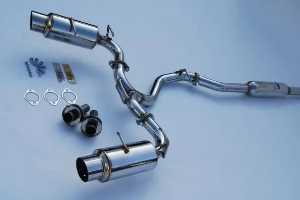 Invidia Dual N1 Cat-Back Exhaust 2017-Up Toyota 86 / 2013-Up Scion Fr-S / Subaru Brz (Stainless Tips) 1