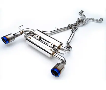 Invidia Gemini Stainless Cat-Back Exhaust 2003-2008 Nissan 350Z (Rolled Layer Titanium Tip) 1