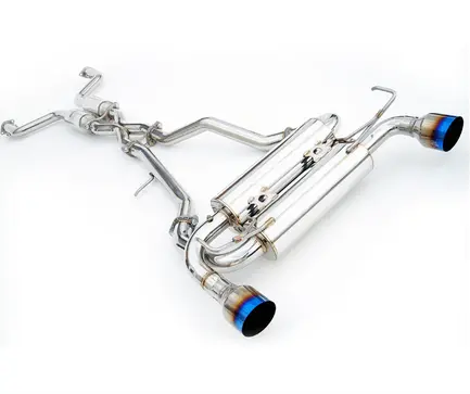 Invidia Gemini Stainless Cat-Back Exhaust 2003-2008 Nissan 350Z (Single Layer Titanium Tip) 1