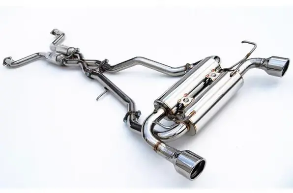 Invidia Gemini Stainless Cat-Back Exhaust 2009+ Nissan 370Z (Stainless Tip) 1