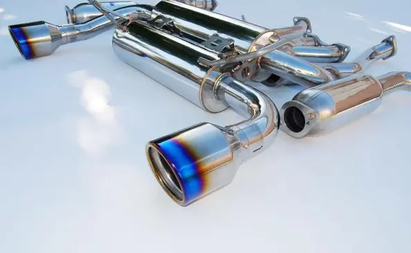 Invidia Gemini Stainless Cat-Back Exhaust 2009+ Nissan 370Z (Titanium Tip) 1