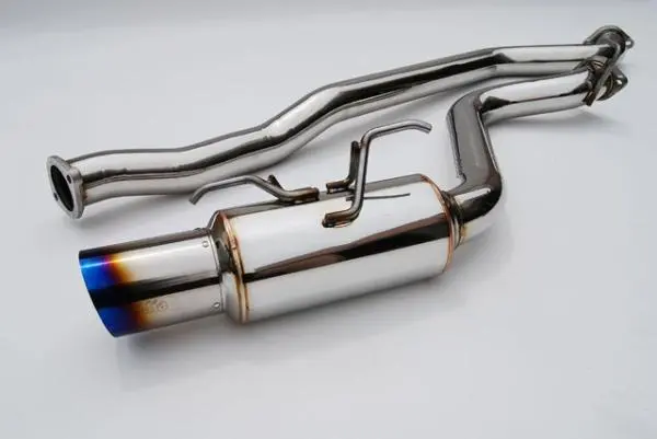 Invidia N1 Cat-Back Exhaust 2008-2014 Subaru Wrx Hatchback (Ti Tip) 1