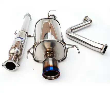 Invidia Q300 Cat-Back Exhaust 1997-2001 Honda Prelude Base Model Only (Titanium Tips) 1