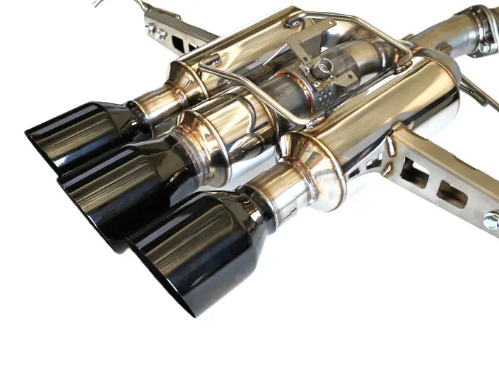 Invidia R400 Titanium Tip Full Cat Back Exhaust 2022-2025 Honda Civic Type R Fl5 2