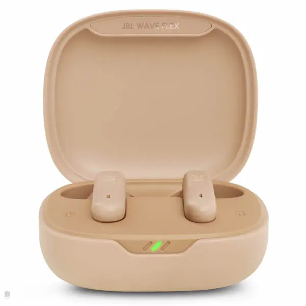 Jbl Wave Flex True Wireless Headphones - Beige 2