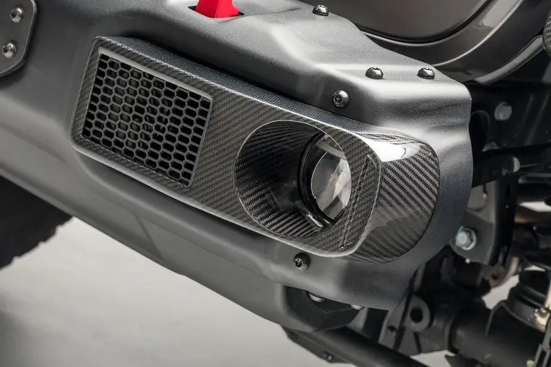 Jeep Jl-Jx Edition Aero Carbon Fiber Fog Light Covers By Vosteiner 1