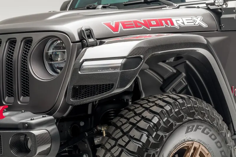Jeep Jl-Jx Edition Aero Carbon Fiber Front Fenders By Vosteiner 1