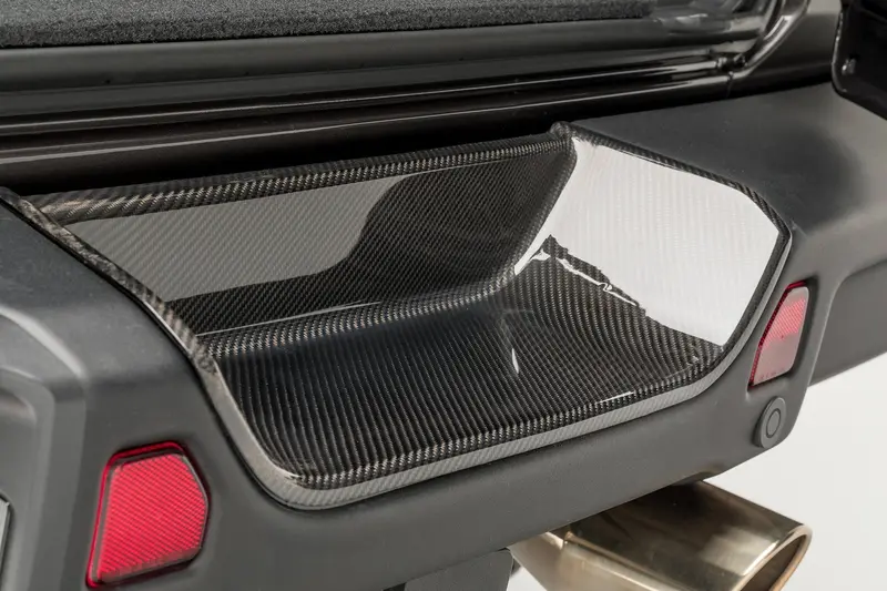 Jeep Jl-Jx Edition Aero Carbon Fiber Rear Bumper Tray By Vosteiner 1