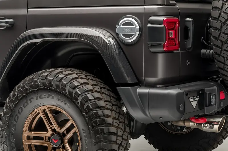 Jeep Jl-Jx Edition Aero Carbon Fiber Rear Fenders By Vosteiner 1