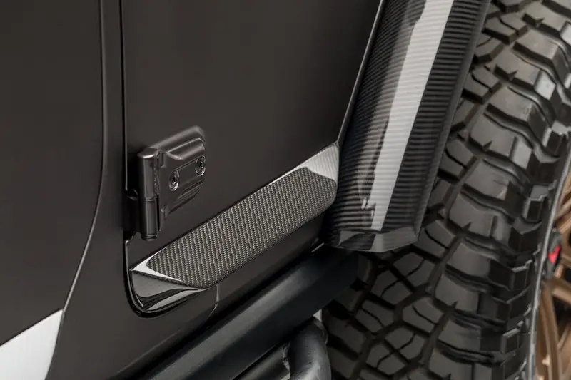 Jeep Jl-Jx Edition Aero Carbon Fiber Rock Guards By Vorsteiner 1