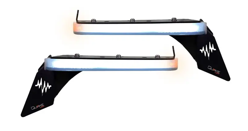 Jeep Wrangler Jl/Gladiator 9.5 X 0.75 Inch Slim Chop Kit Drl W/ Sequential Switchback Turn Signal & Side Marker Light 1
