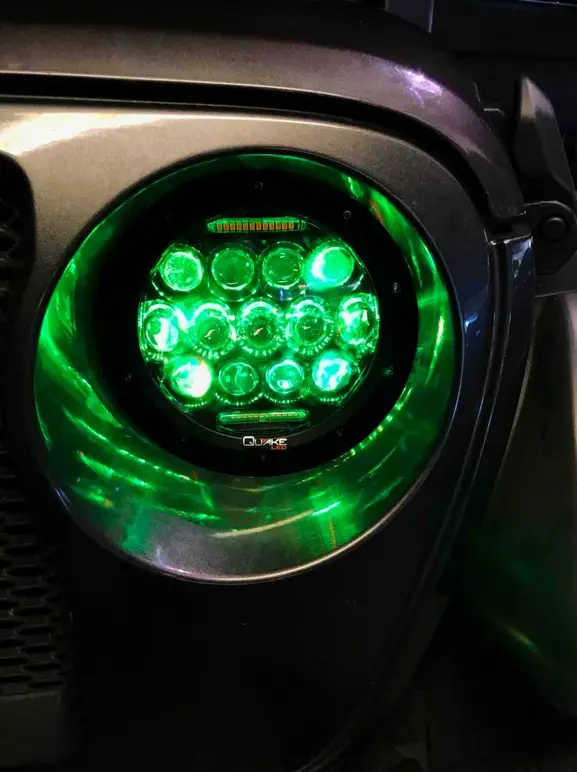 Jeep Wrangler Jl/Gladiator 9 Inch Rgb Headlights 2