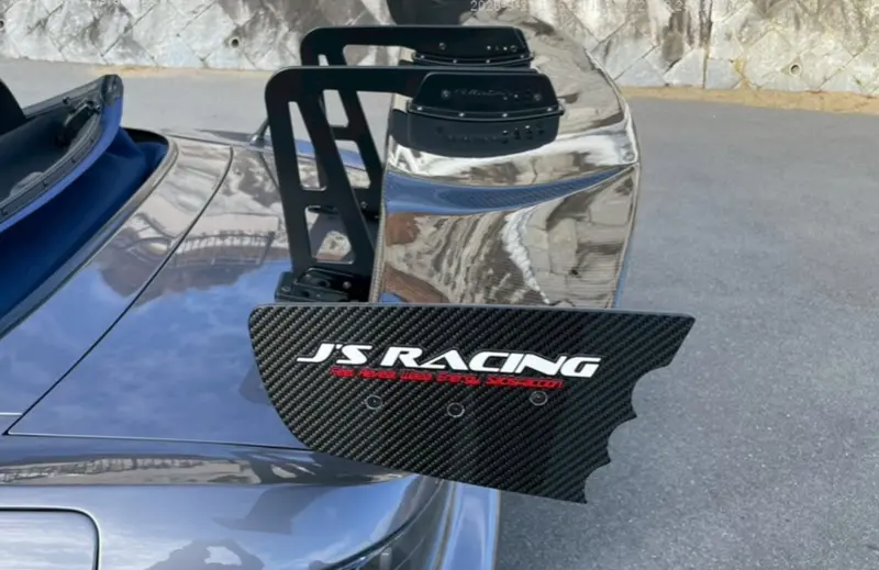 J’S Racing Dry Carbon Swan-Neck Gt Wing For S2000 2