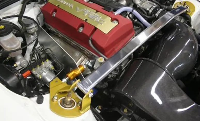 J's Racing Front Engine Strut Tower Bar And Engine Damper Set (Lhd) 1999-2009 Honda S2000 (Ap1/Ap2) (Copy) 2