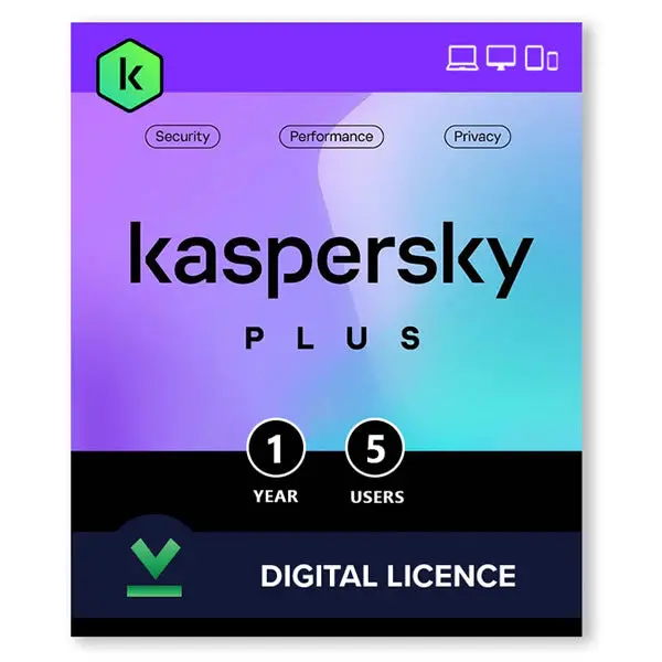 Kaspersky Plus 5 Device 1 Year - Digital Code Delivered Via Email 1